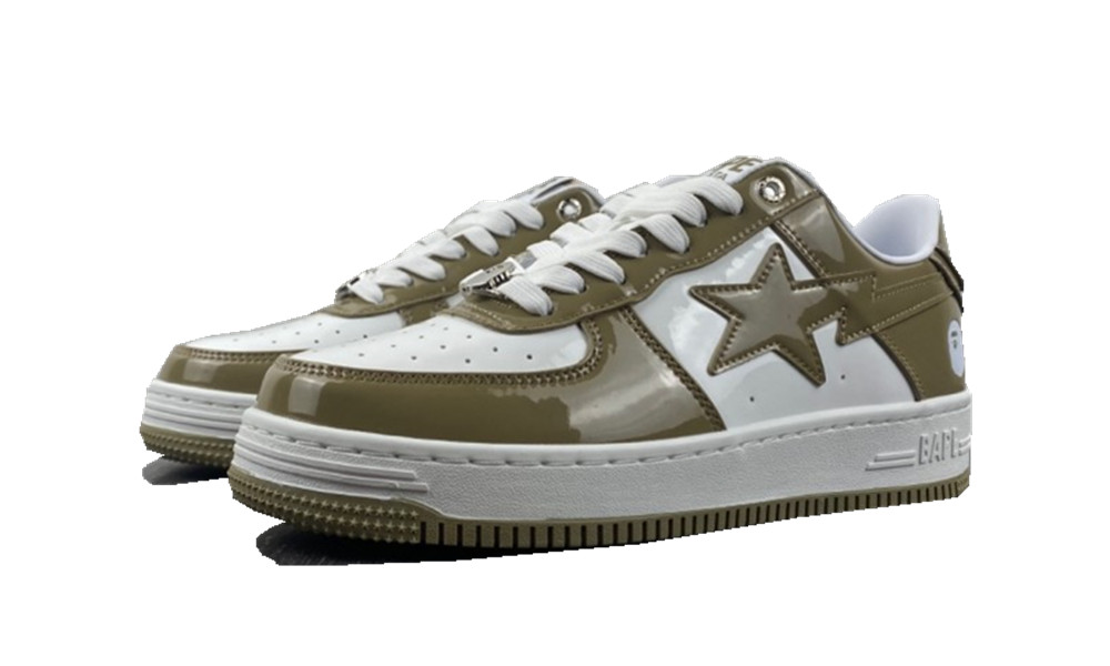 A Bathing Ape Bape Sta Patent Leather...