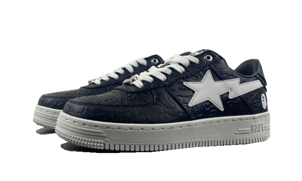 Brand New Bape Black and White Bape Sta.