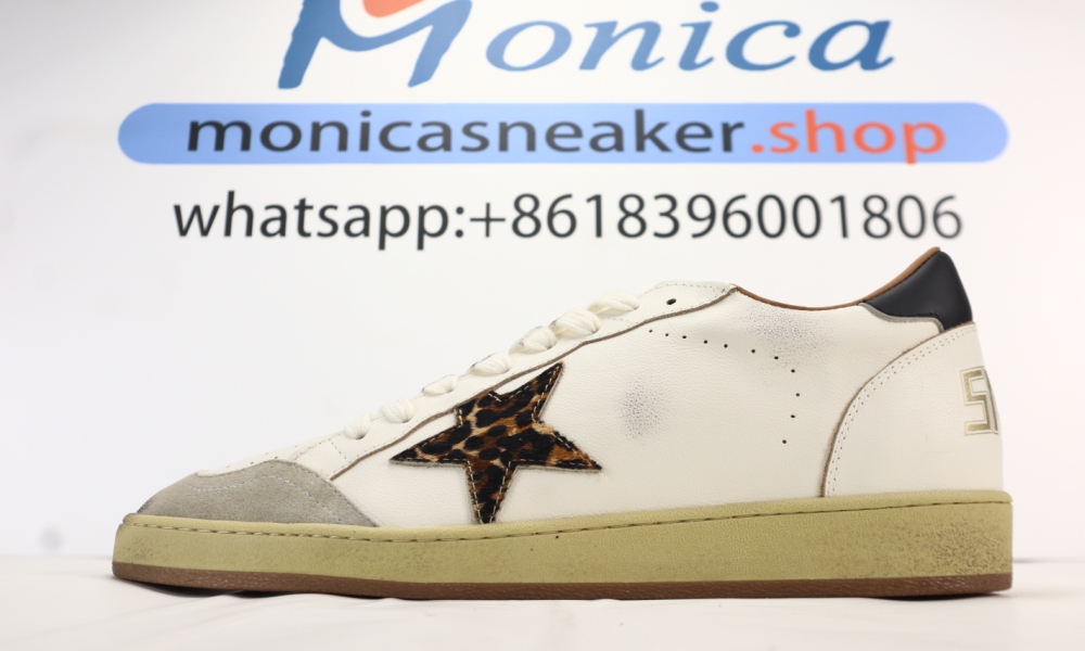 Golden Goose Ball Star leopard