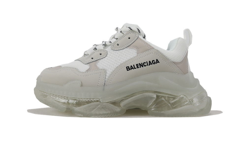 SALE NO QC BALENCIAGE TRIPLE S CLEAR...