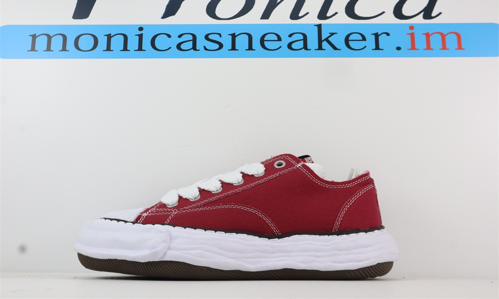 Maison Mihara Yasuhiro Low 'Bordeaux'