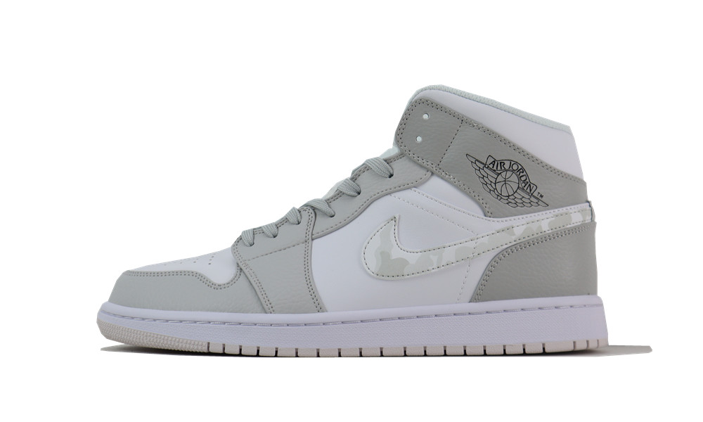 Jordan 1 Mid Grey Camo