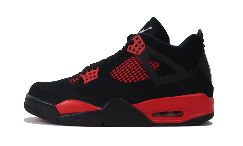 LJR AIR JORDAN 4 RED THUNDER