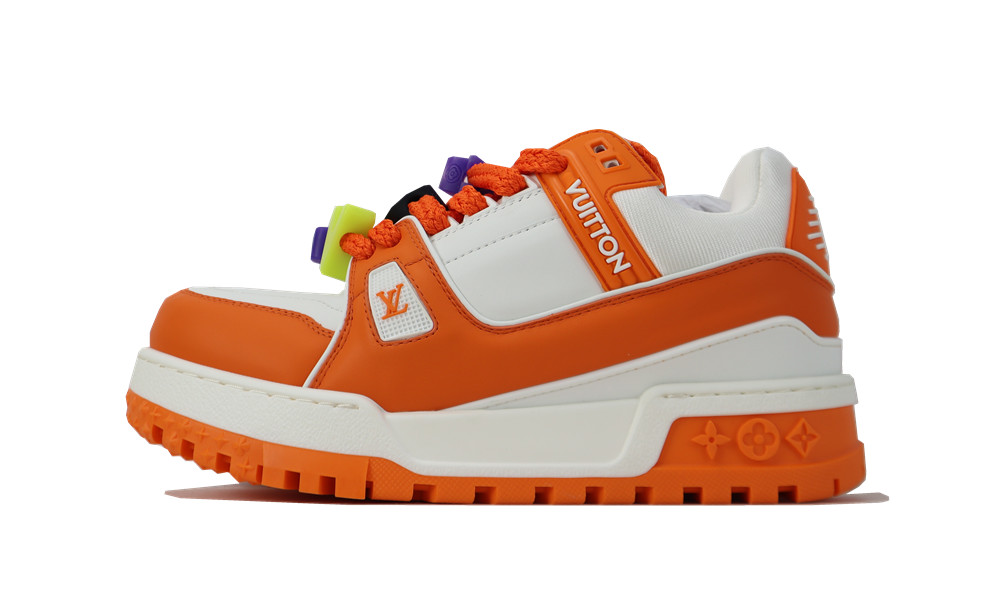 L.V Trainer Maxi Orange White