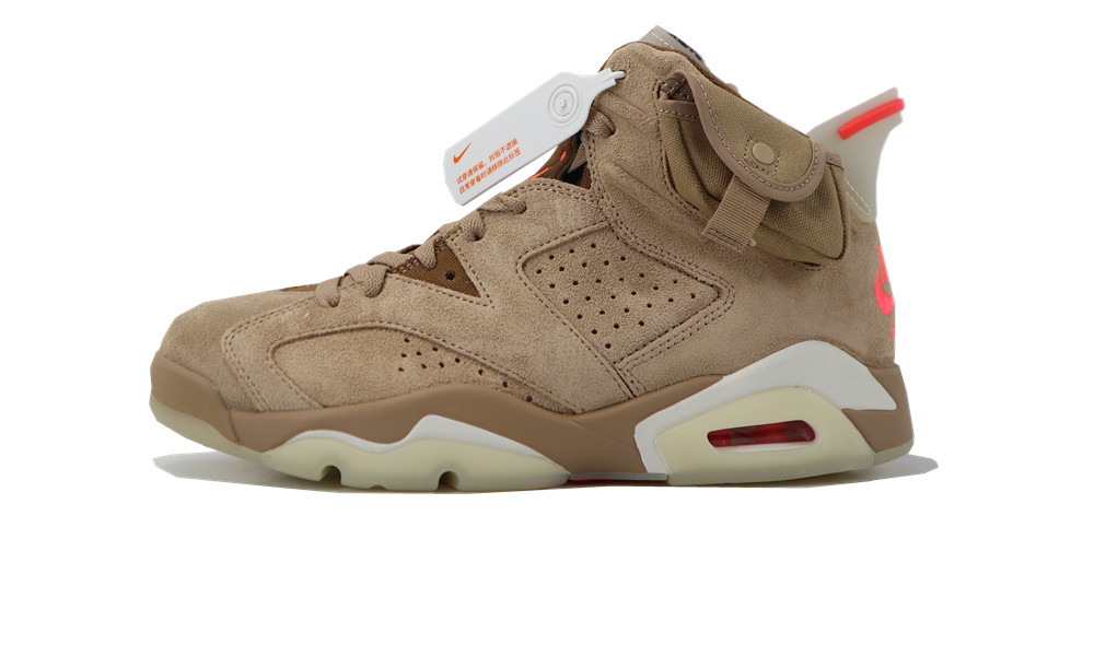 Travis Scott Air Jordan 6 British Khaki