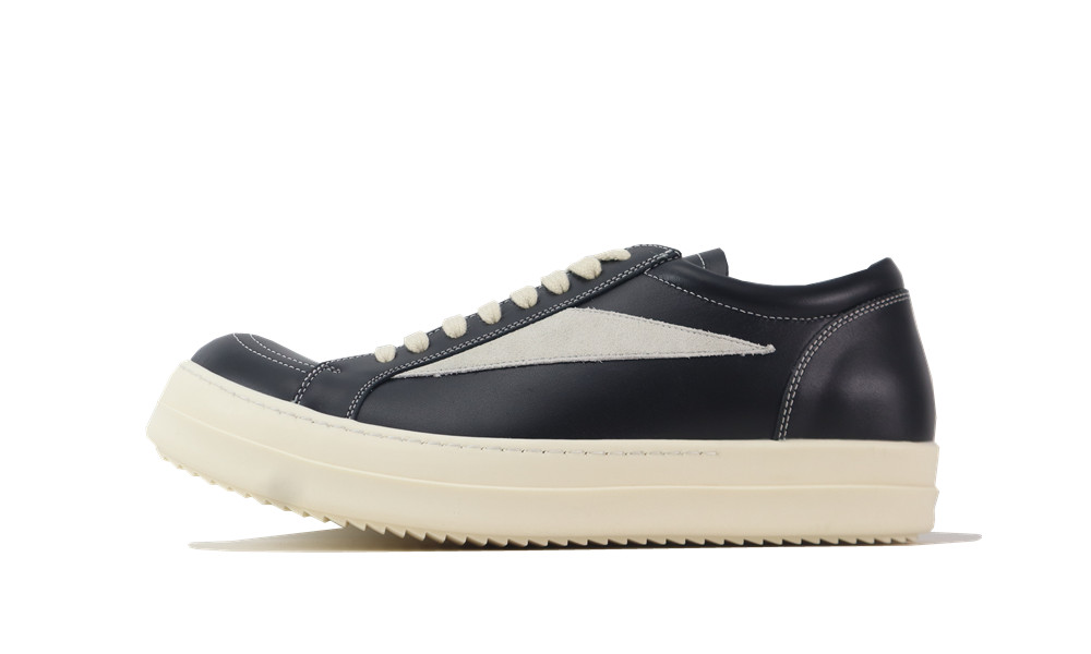 Rick Owens EDFU Vintage Sneaks Leather...