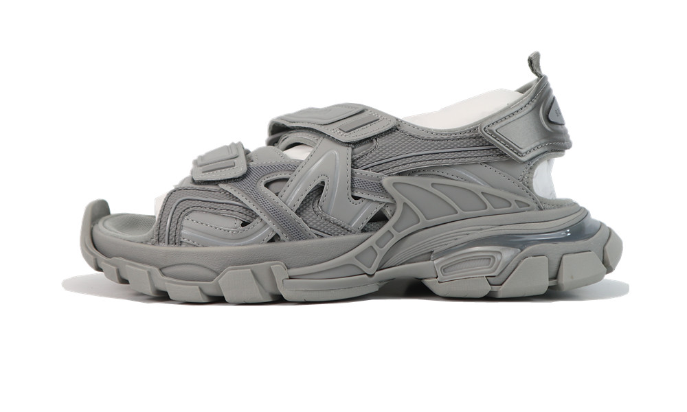 Balenciage Track 4.0 sandals gray