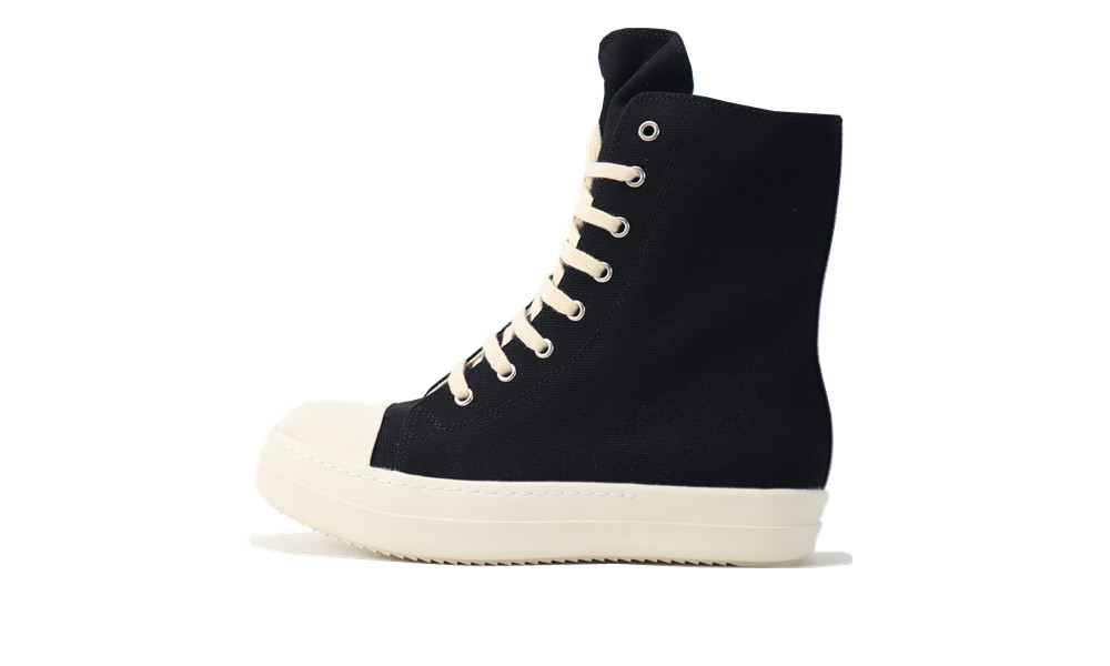 Rick Owens DRKSHDW High Top Black Denim