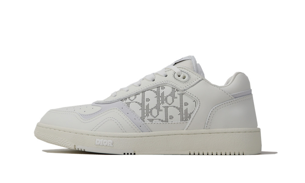 Dio*r B27 Low-Top White Calfskin