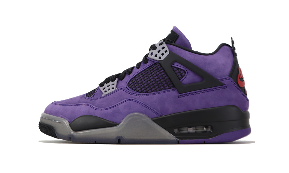 GX Jordan 4 Retro Travis Scott Purple...