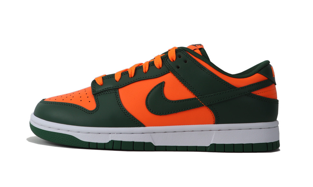 M batch Nike Dunk Low Miami Hurricanes