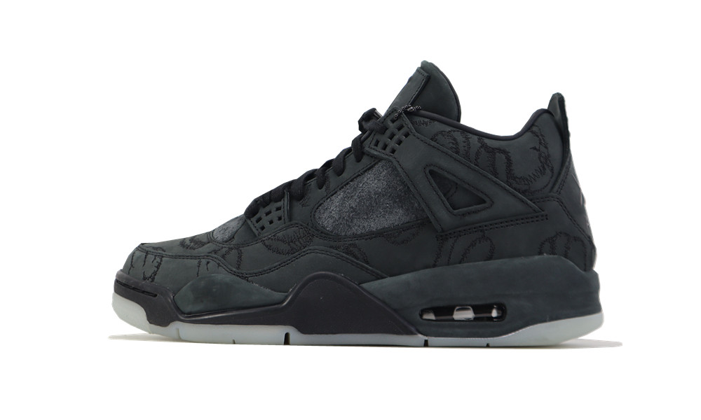 GX Jordan 4 Retro Kaws Black