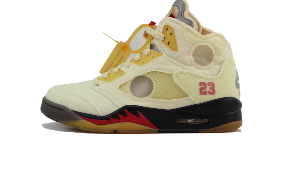 LJR Jordan 5 Retro OFF-WHITE Sail