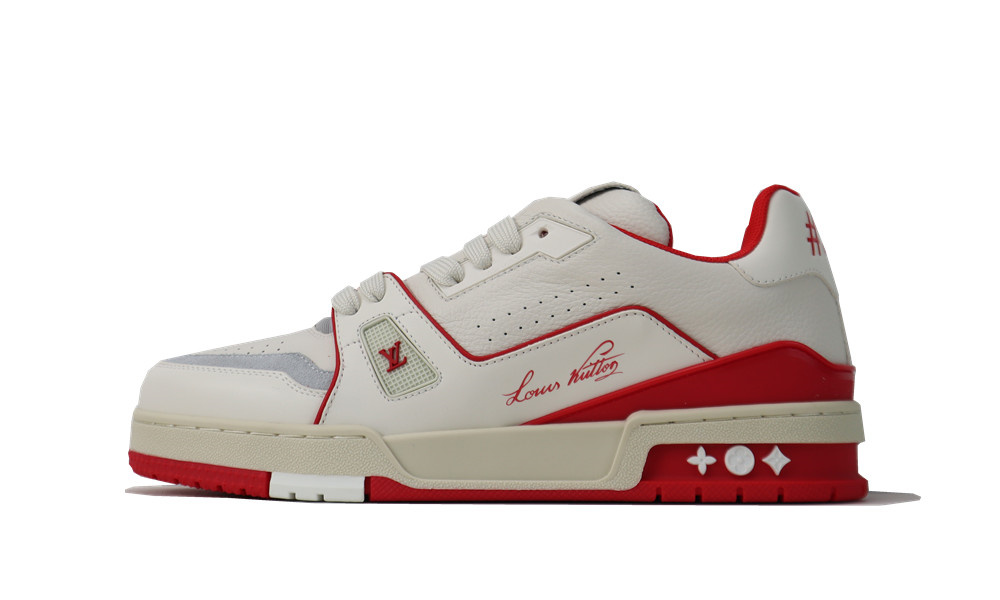 L..V TRAINER WHITE Red SIGNATURE #54