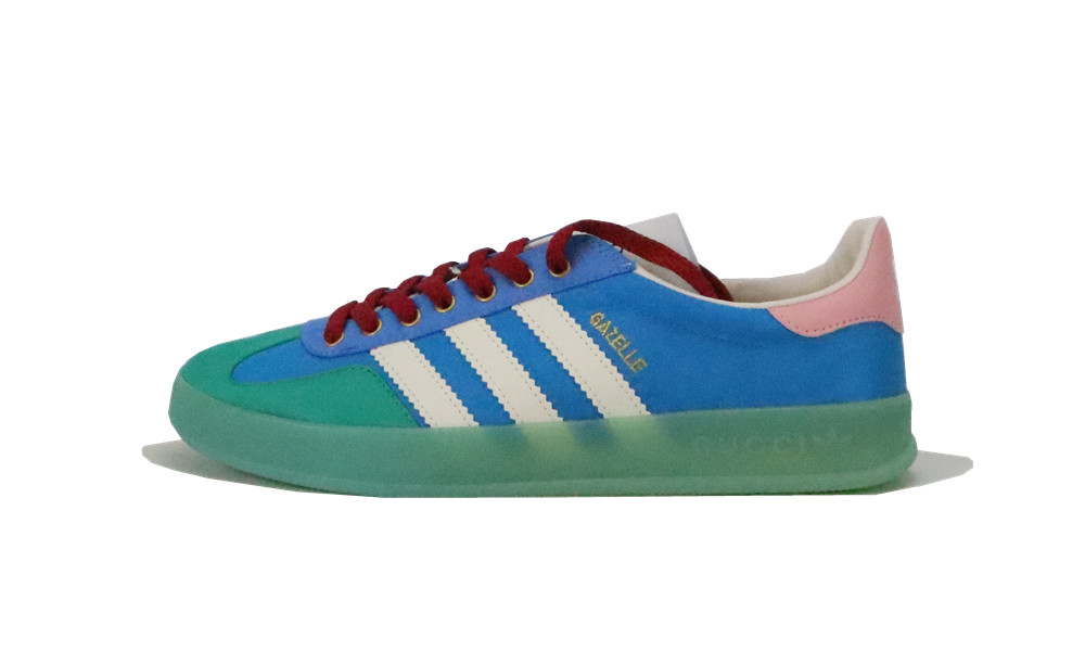 GUCC* X ADIDAS blue green